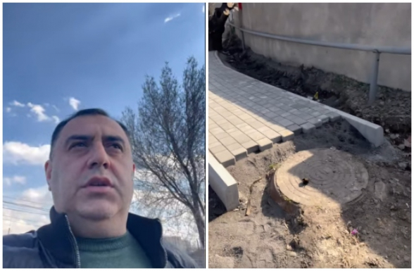 Թաիրով փողոցի բնակիչների ահազանգի հետքերով. մայթի սալիկապատումը մինչև վերջ չի կատարվել  (տեսանյութ)